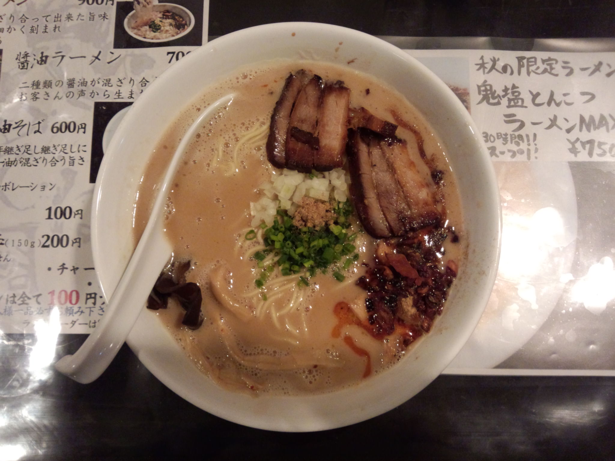 鬼塩ラーメン