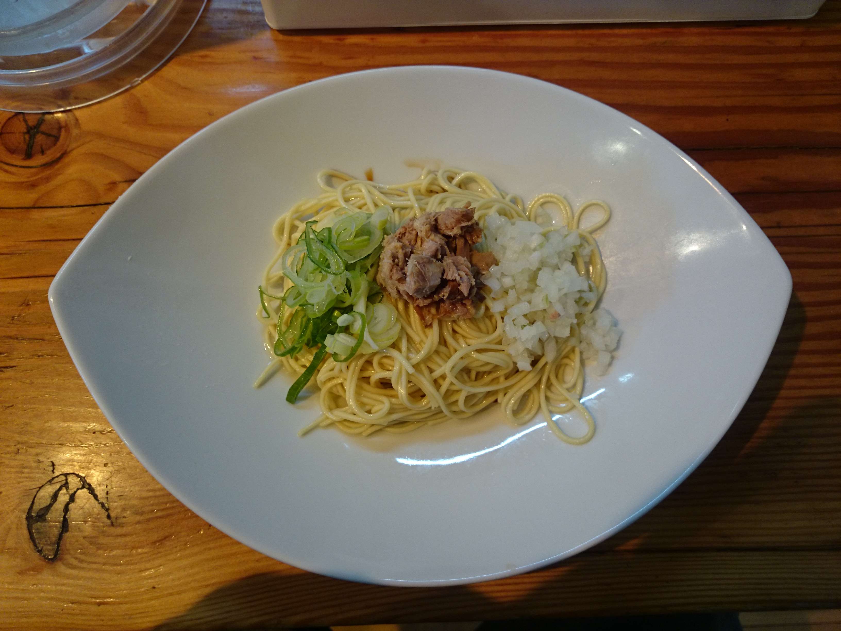 小麦三昧(生揚げ醤油の低加水麺まぜそば)