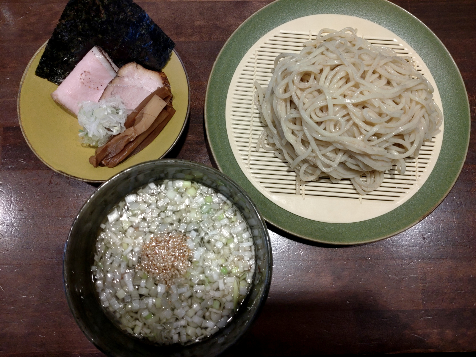 粟国の塩つけそば
