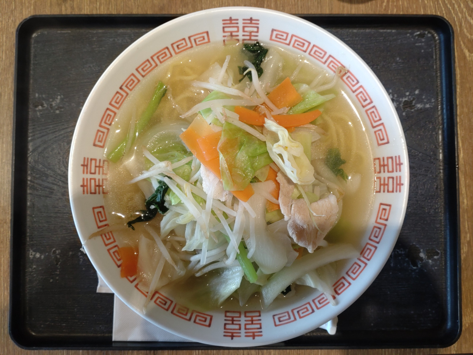 野菜たっぷりタンメン