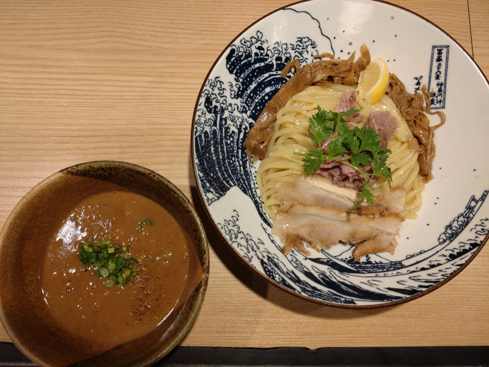 ラム醤油つけめん